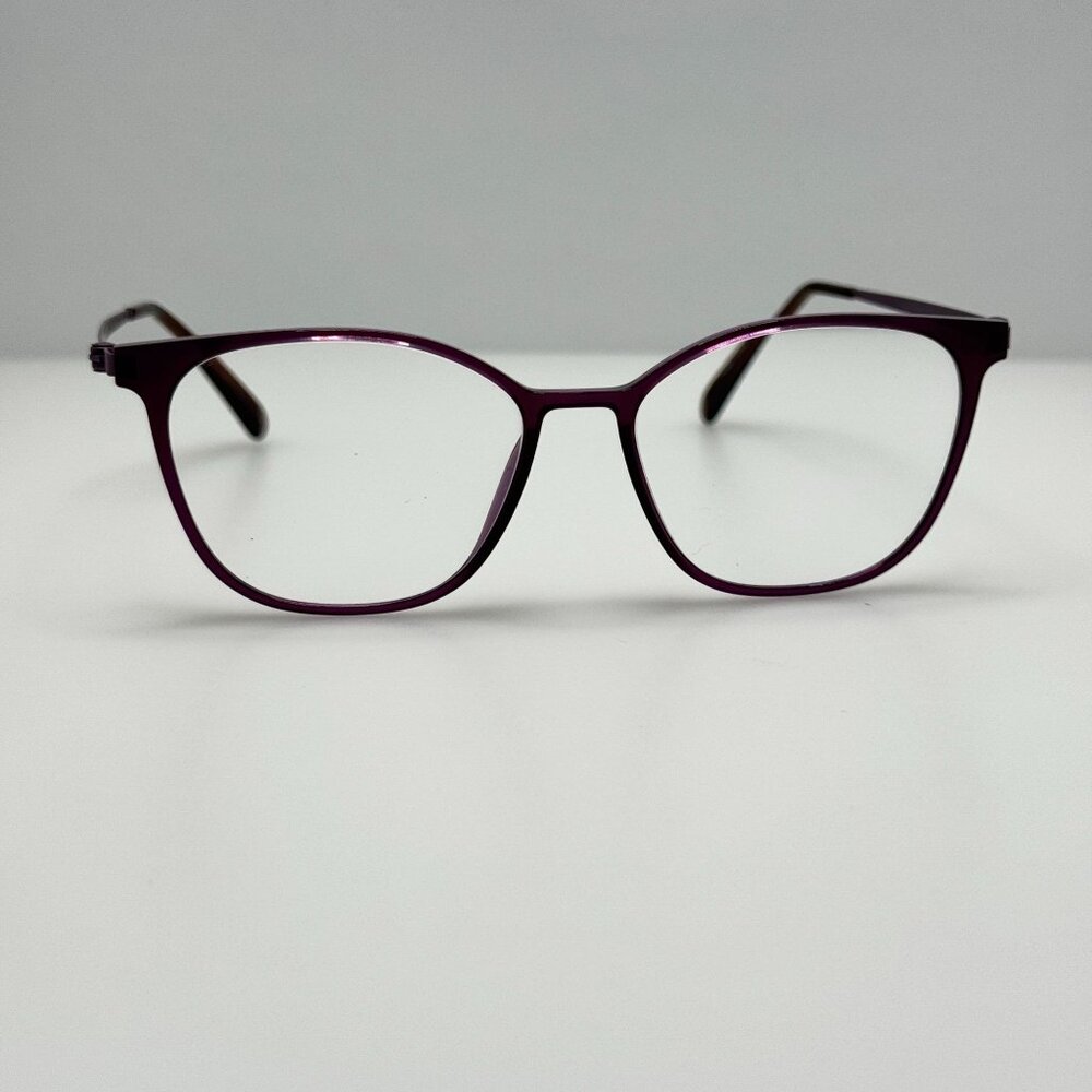 Modo Eyeglasses Eye Glasses Frames 7015 Purple Titanium 51-15-140